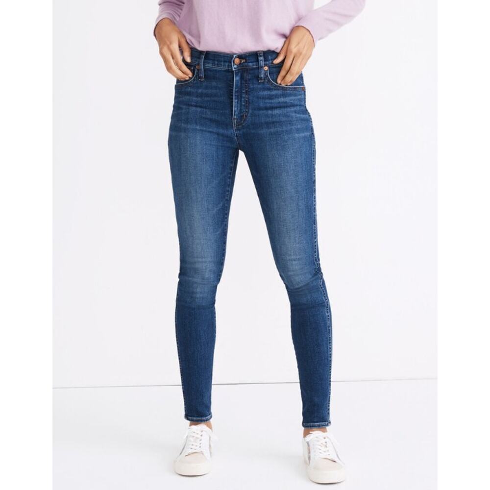 New Madewell 10" High-Rise Skinny Jeans in Bradshaw Wash Women's Size 27